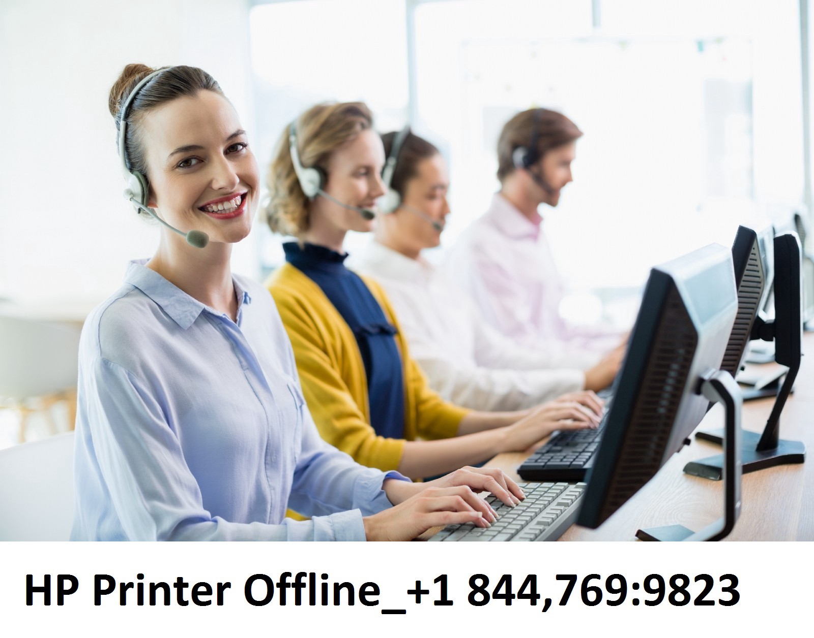 HP Printer Offline +1*844*769*9823