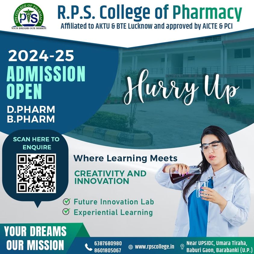 One of the leading BPharma College Lucknow - RPS