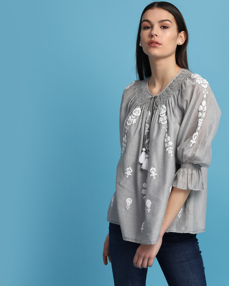 Pin Stripes Blouse