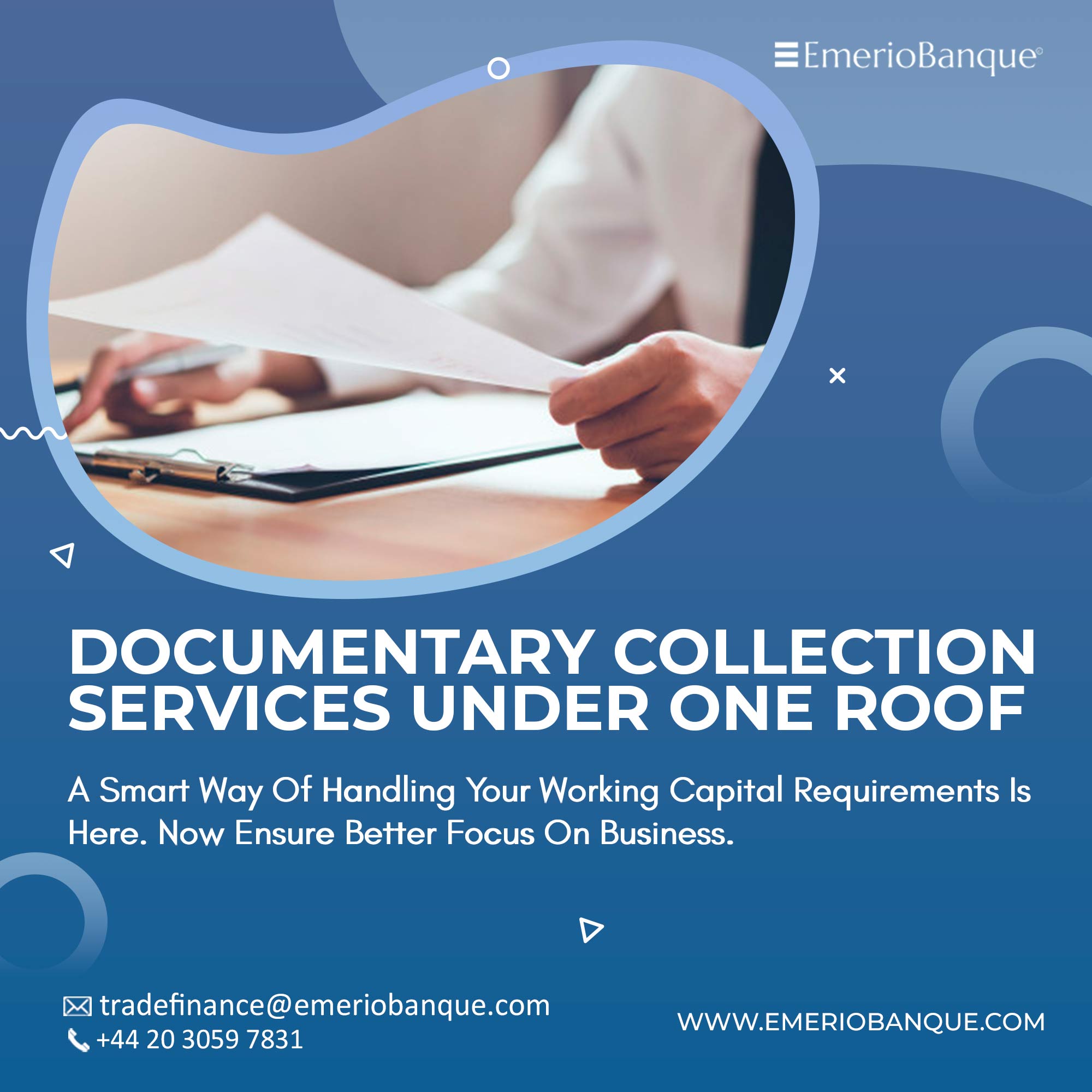 Documentary Collection Services At Emerio Banque