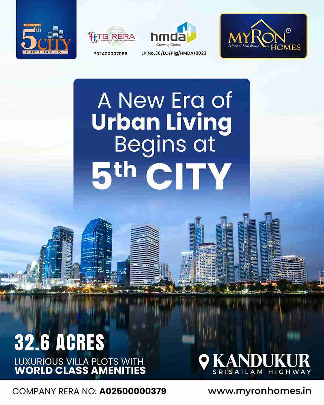 Premium Open Plots in Kandukur at The Capital 5th City