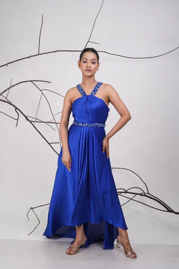 off the shoulder gown