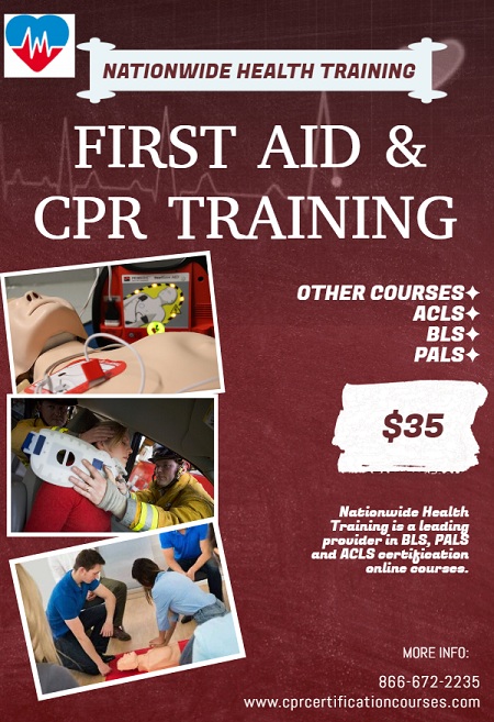 CPR Certification & FIRST AID Courses Online