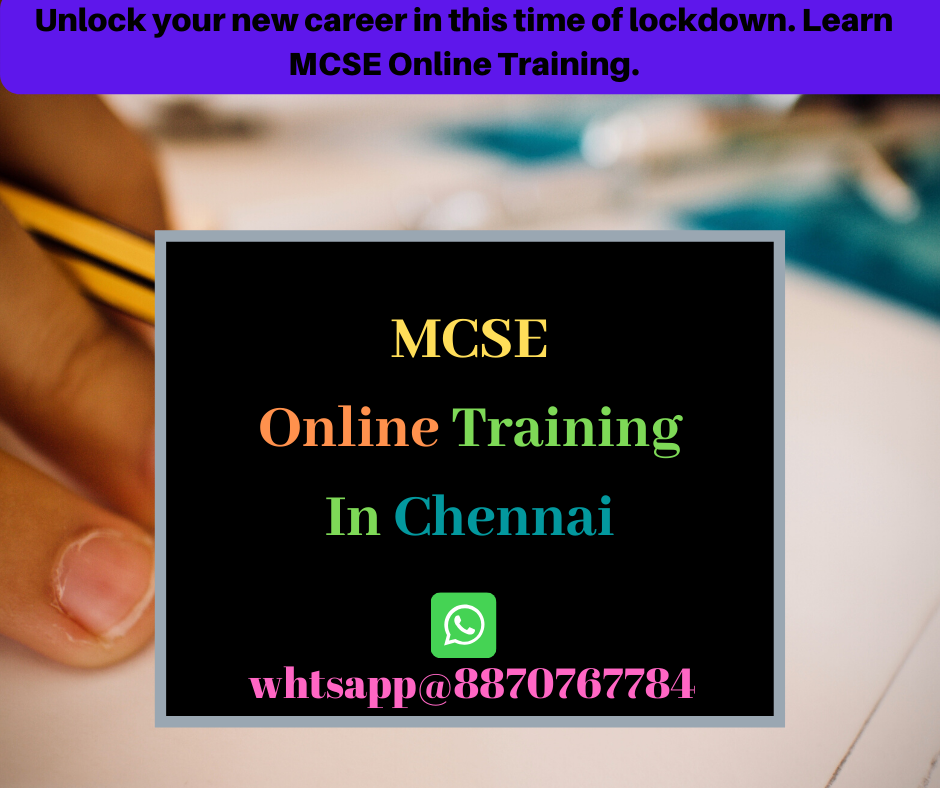 MCSE Training in chennai