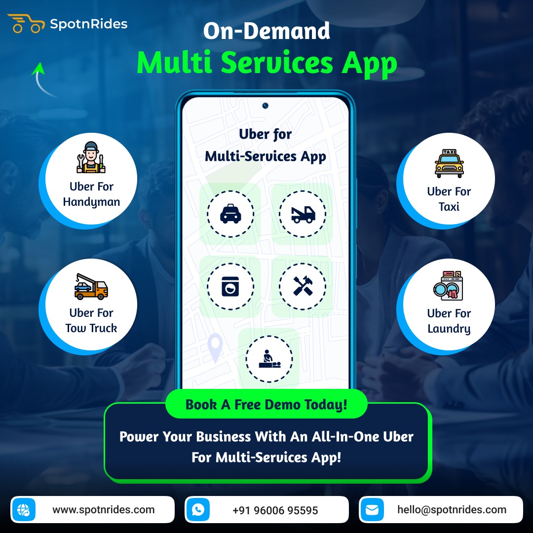 Launch a High-Growth Multi-Service Super App with SpotnRides