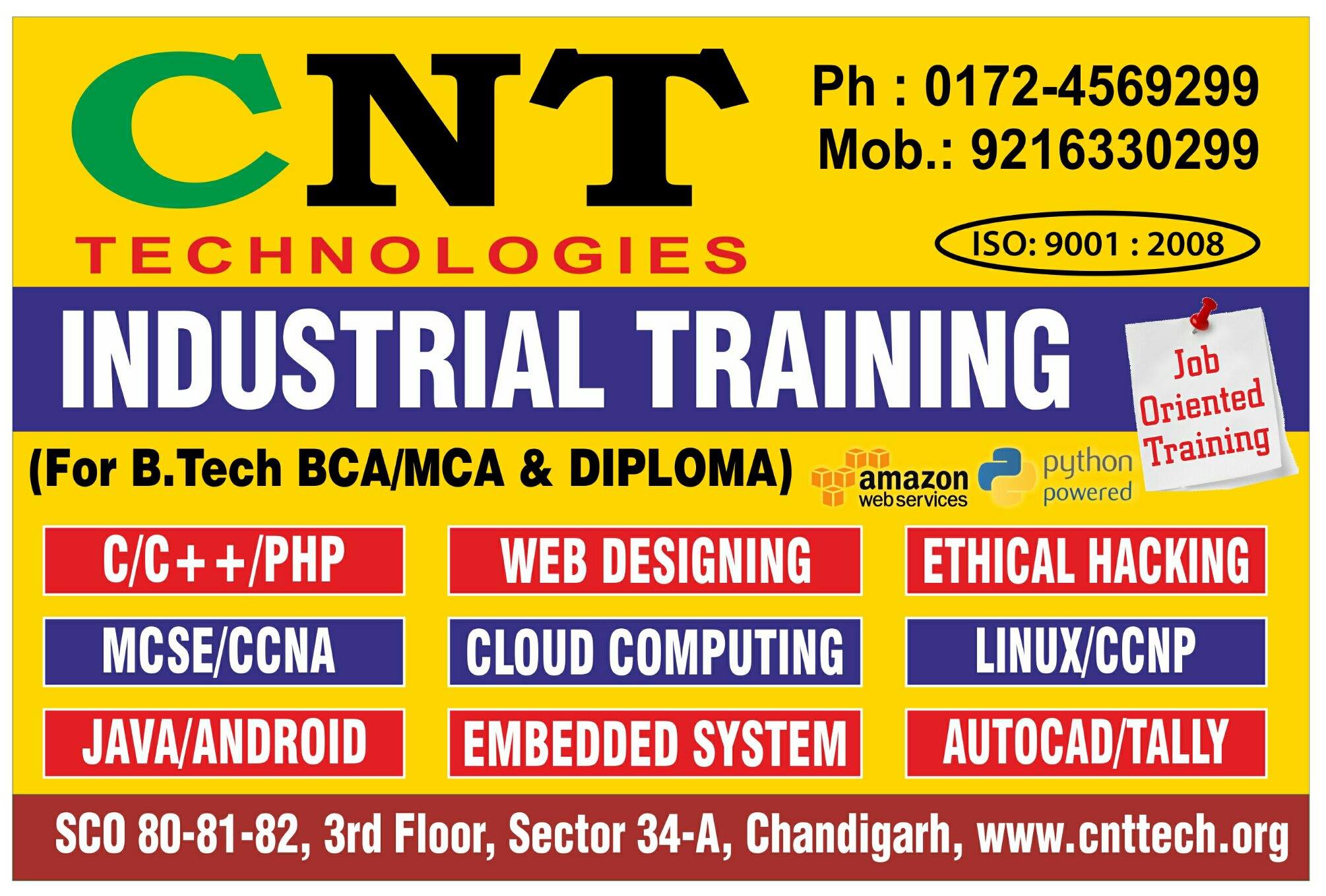 6 six weeks industrial training in Chandigarh