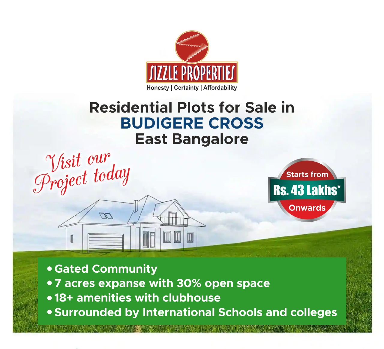 Gated community layouts for sale in east bangalore