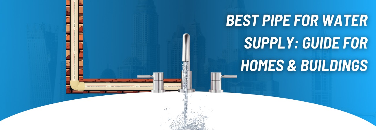 Best Pipes For Water Supply