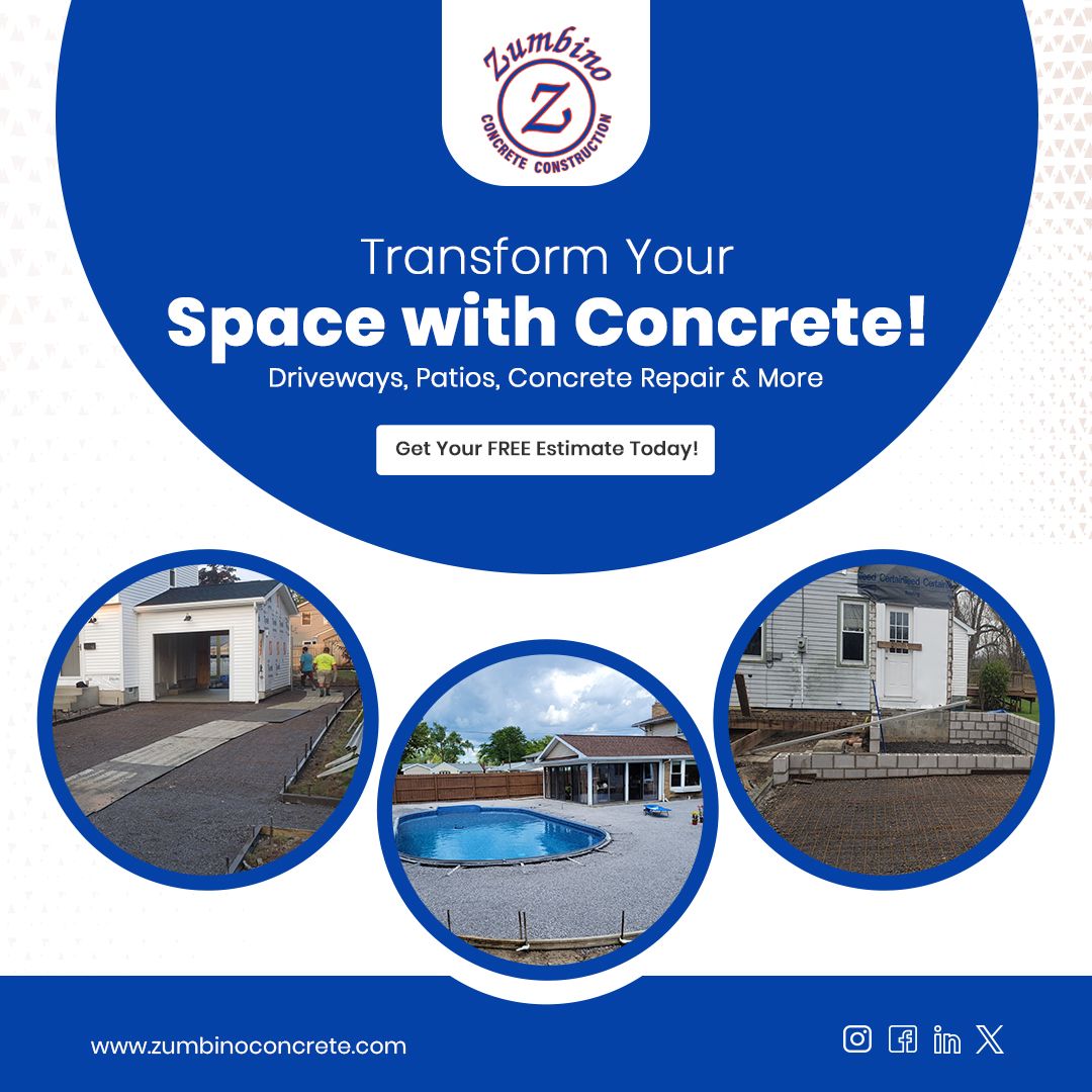 Transform Your Outdoor Space with Expert Concrete Solutions like Zumbino Concrete