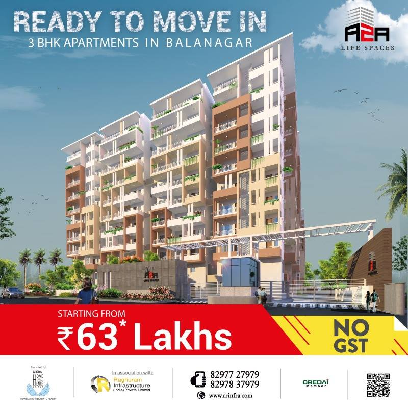 Affordable Flats For Sale in Balanagar, Hyderabad