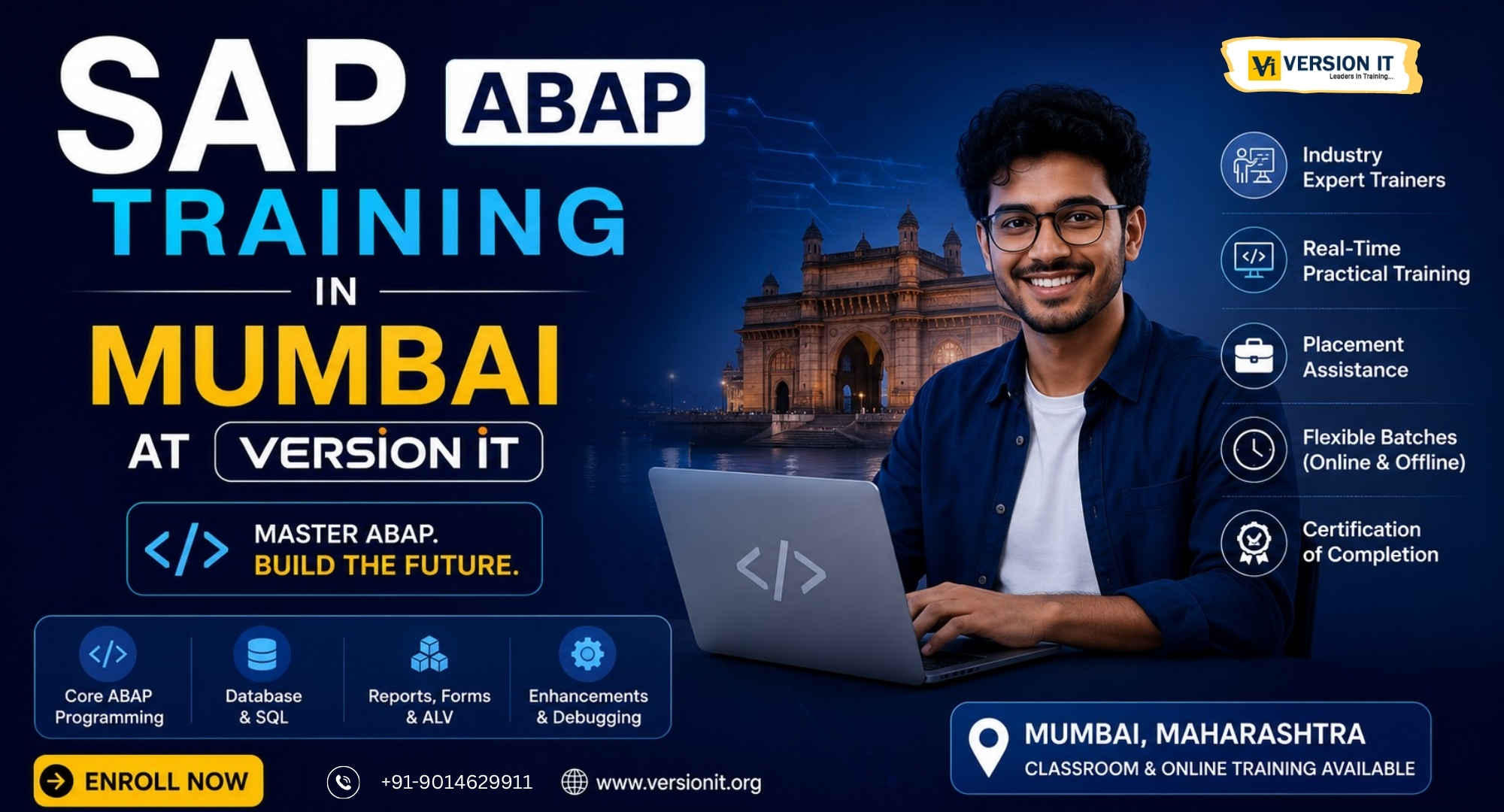 SAP ABAP Training in Mumbai at Version IT