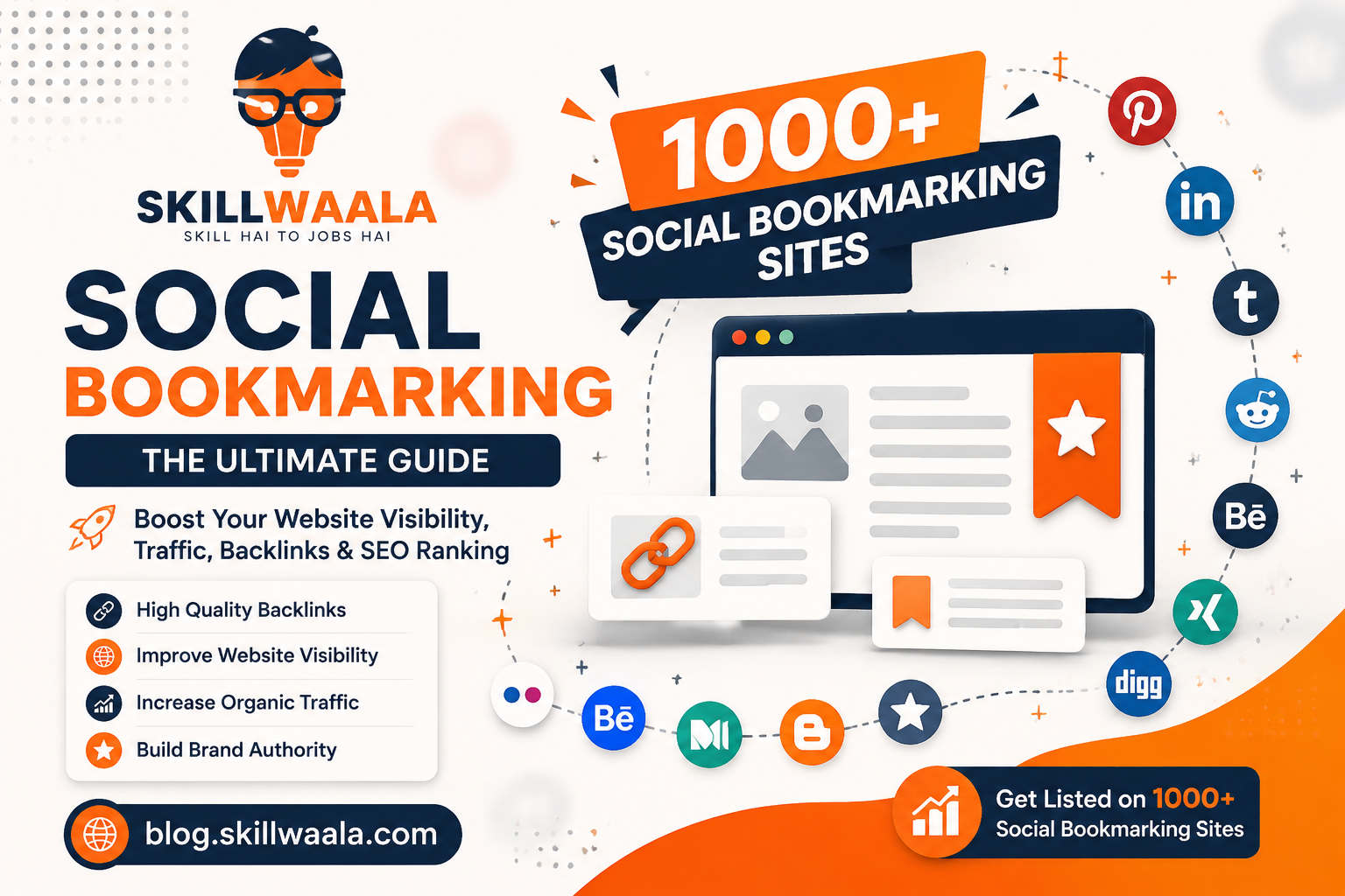 Top Social Bookmarking Sites To Boost Website Visibility