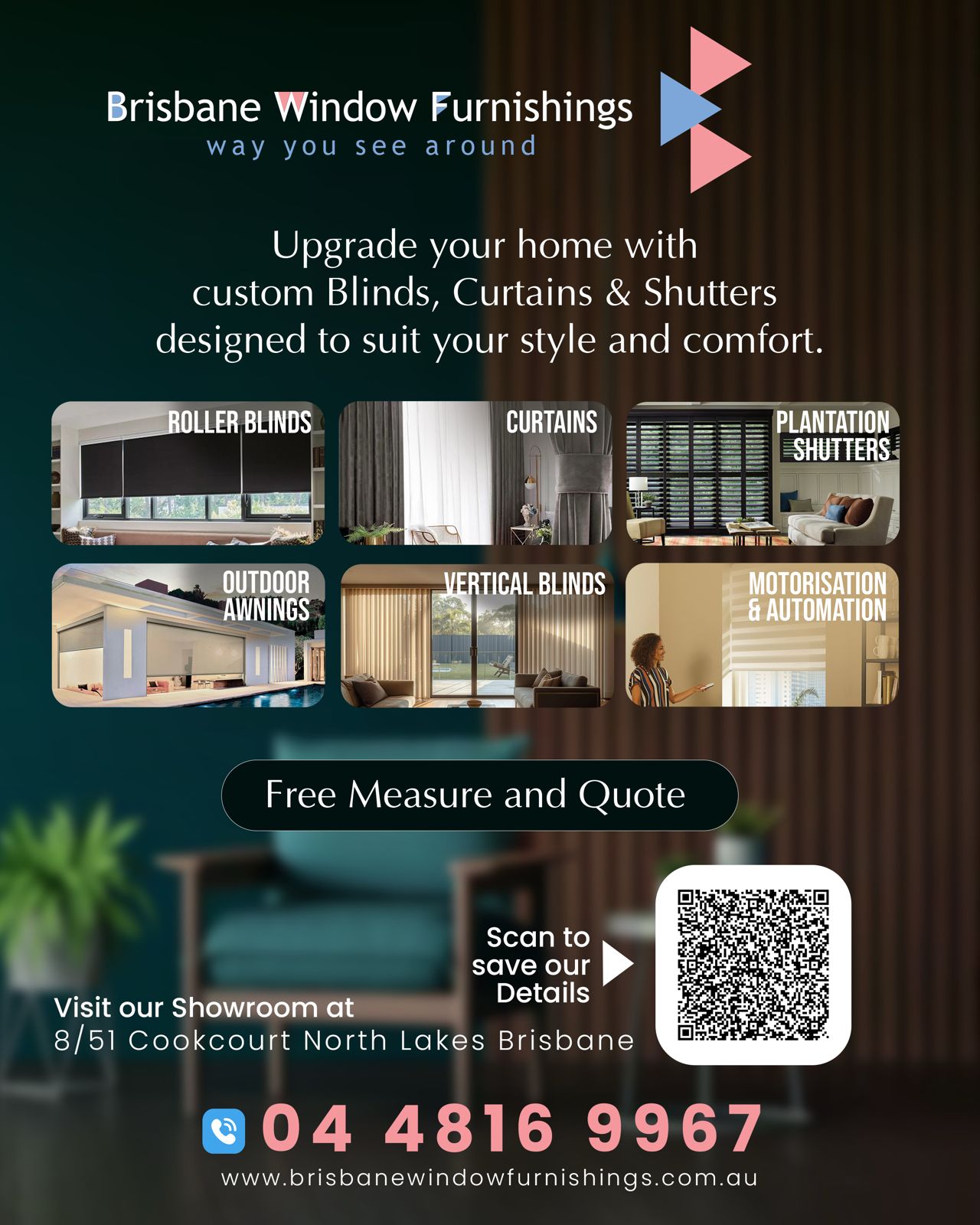 Window Shades Brisbane | Custom window furnishings indoor & outdoor - Brisbane Window Furnishings