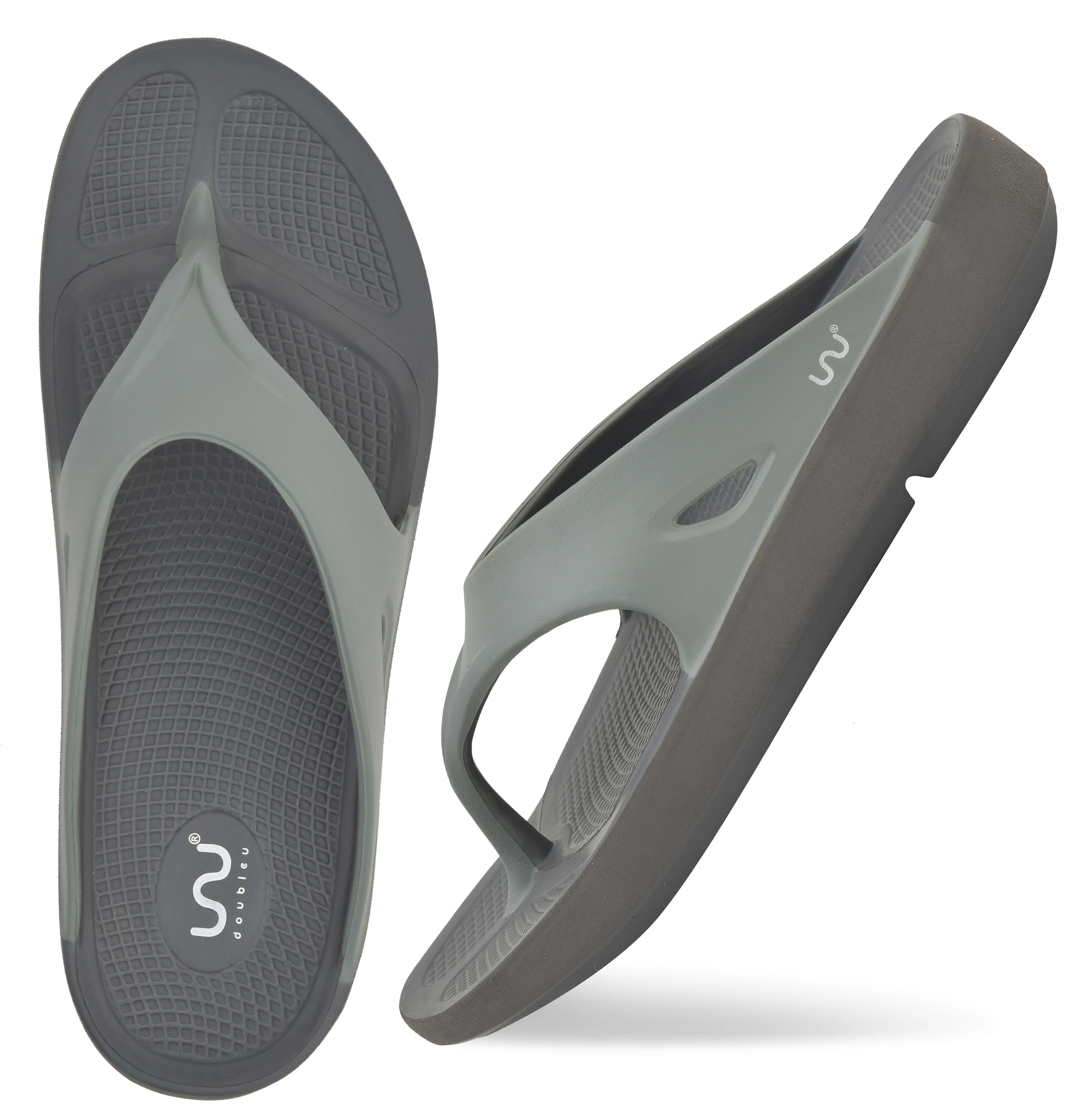 Comfort Men Comfortable & Light Weight Slipper Carbon-Light-Grey