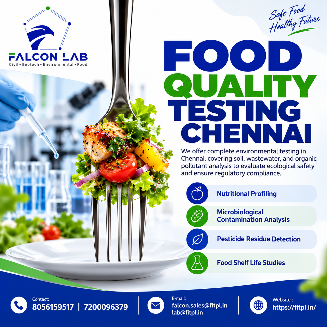 Food Quality Testing Chennai – Reliable Laboratory Testing Services