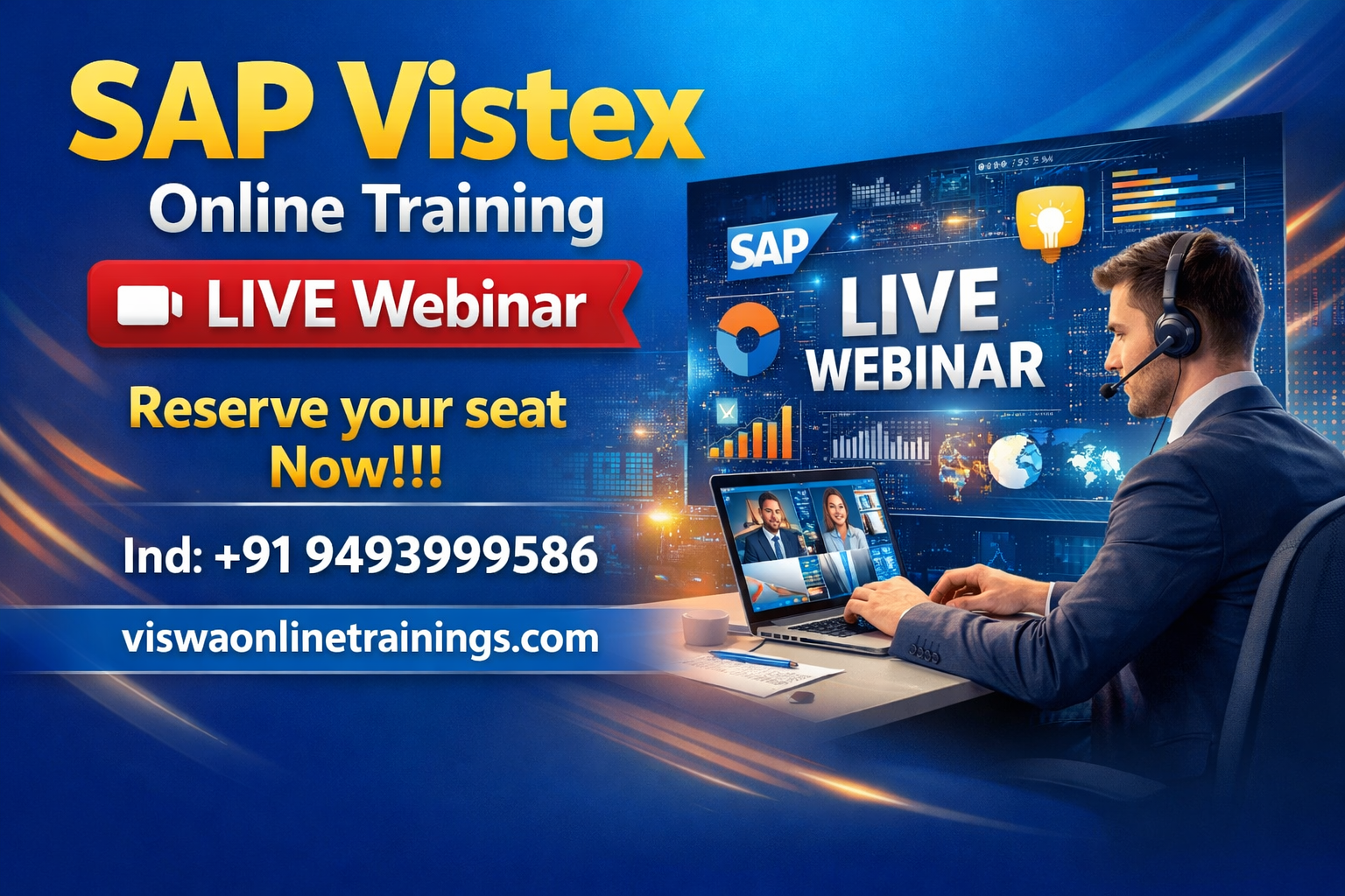 SAP Vistex Online Coaching Classes In India, Hyderabad