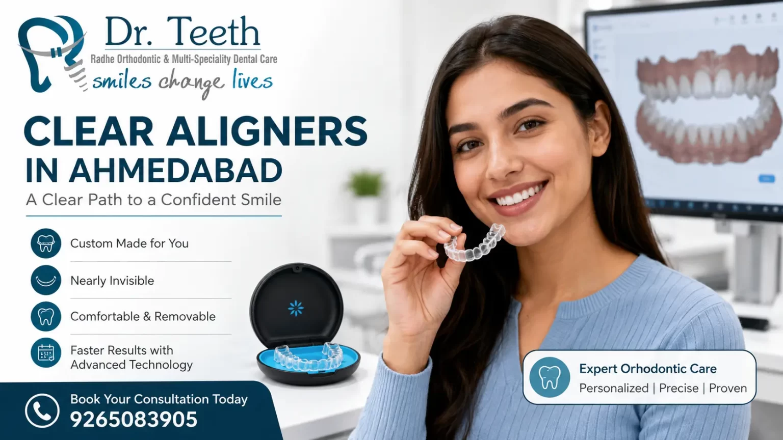 Clear Aligners Cost in Ahmedabad