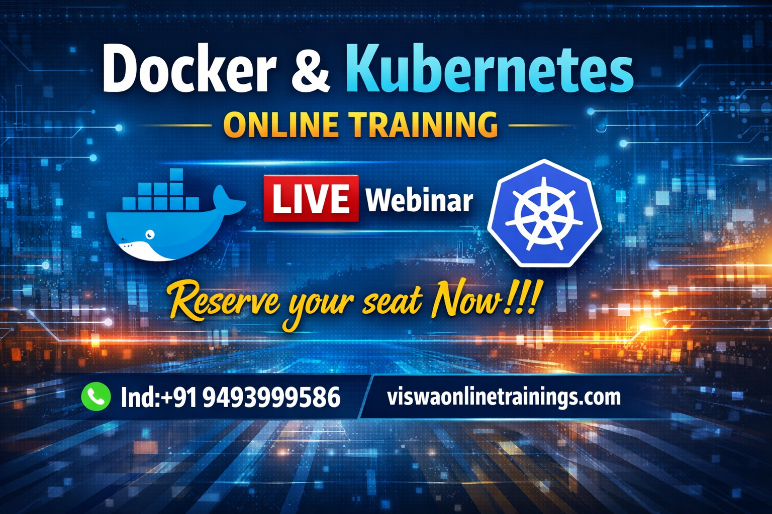 Best Docker and Kubernetes Online Training & Real Time Support From India, Hyderabad