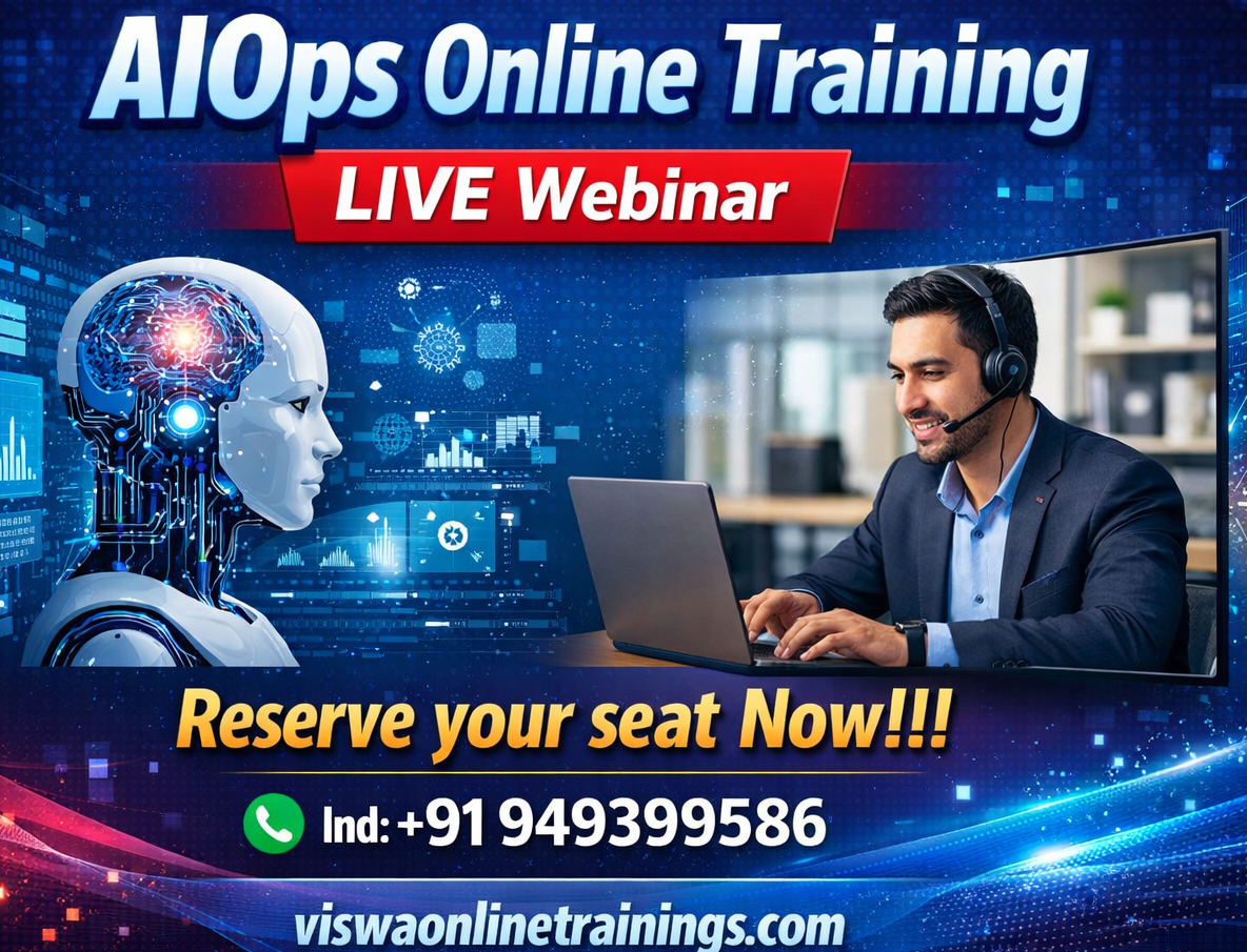 AIOps Online Training Real-time support from India