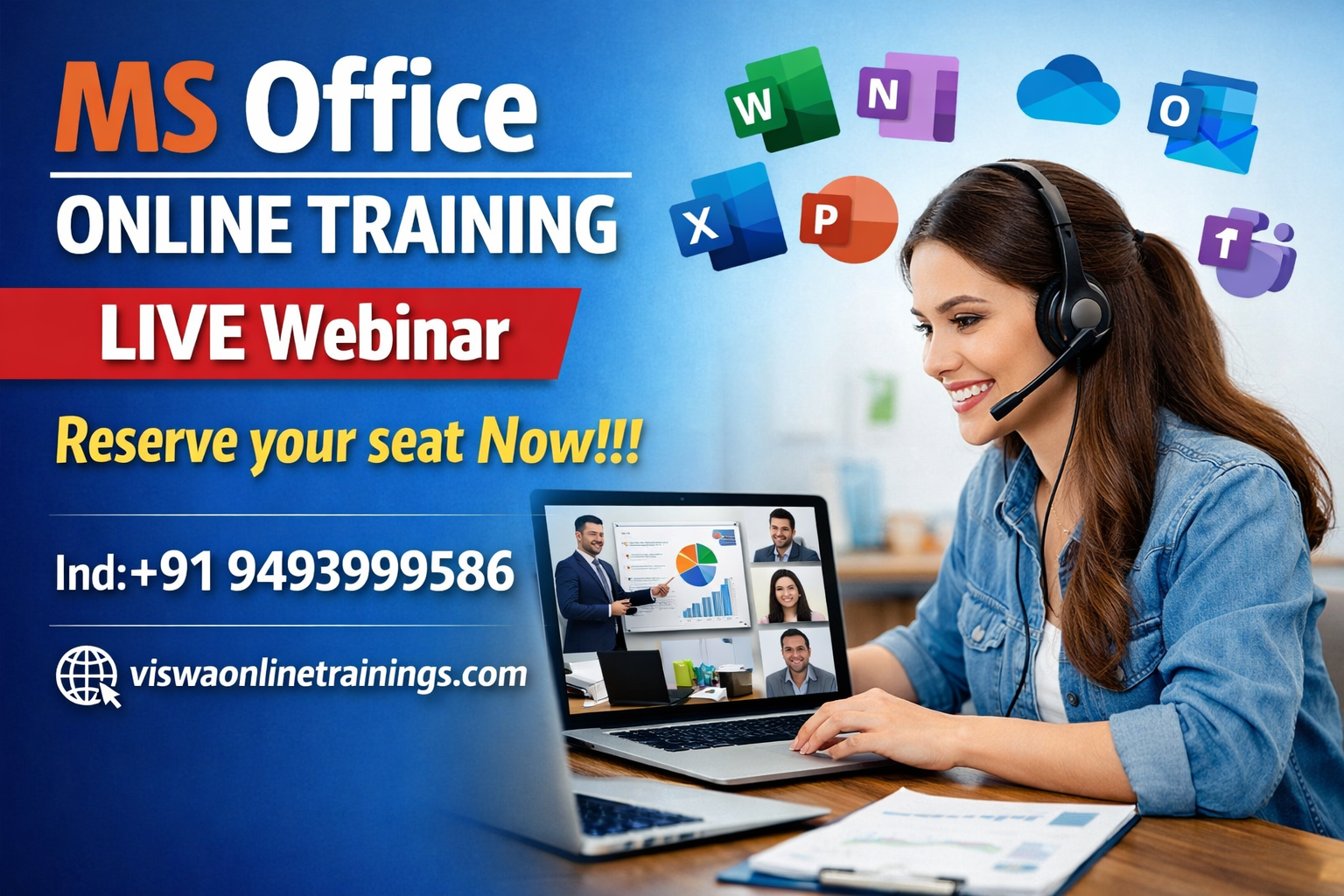 Ms Office Online Coaching Classes In India, Hyderabad
