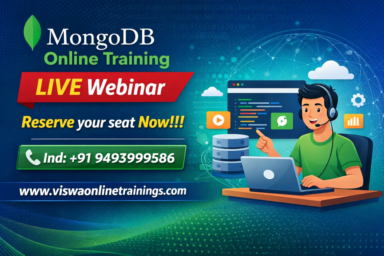MongoDB Online Coaching Classes In India, Hyderabad