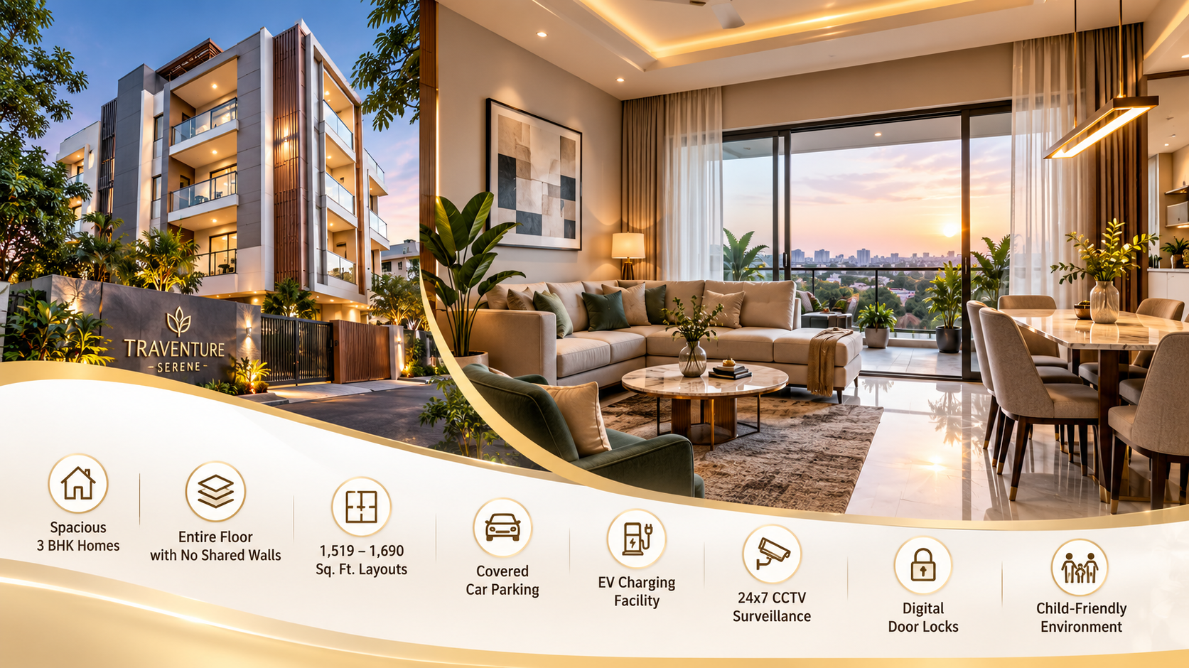 3 BHK Apartments in Saligramam | Premium Homes in Chennai
