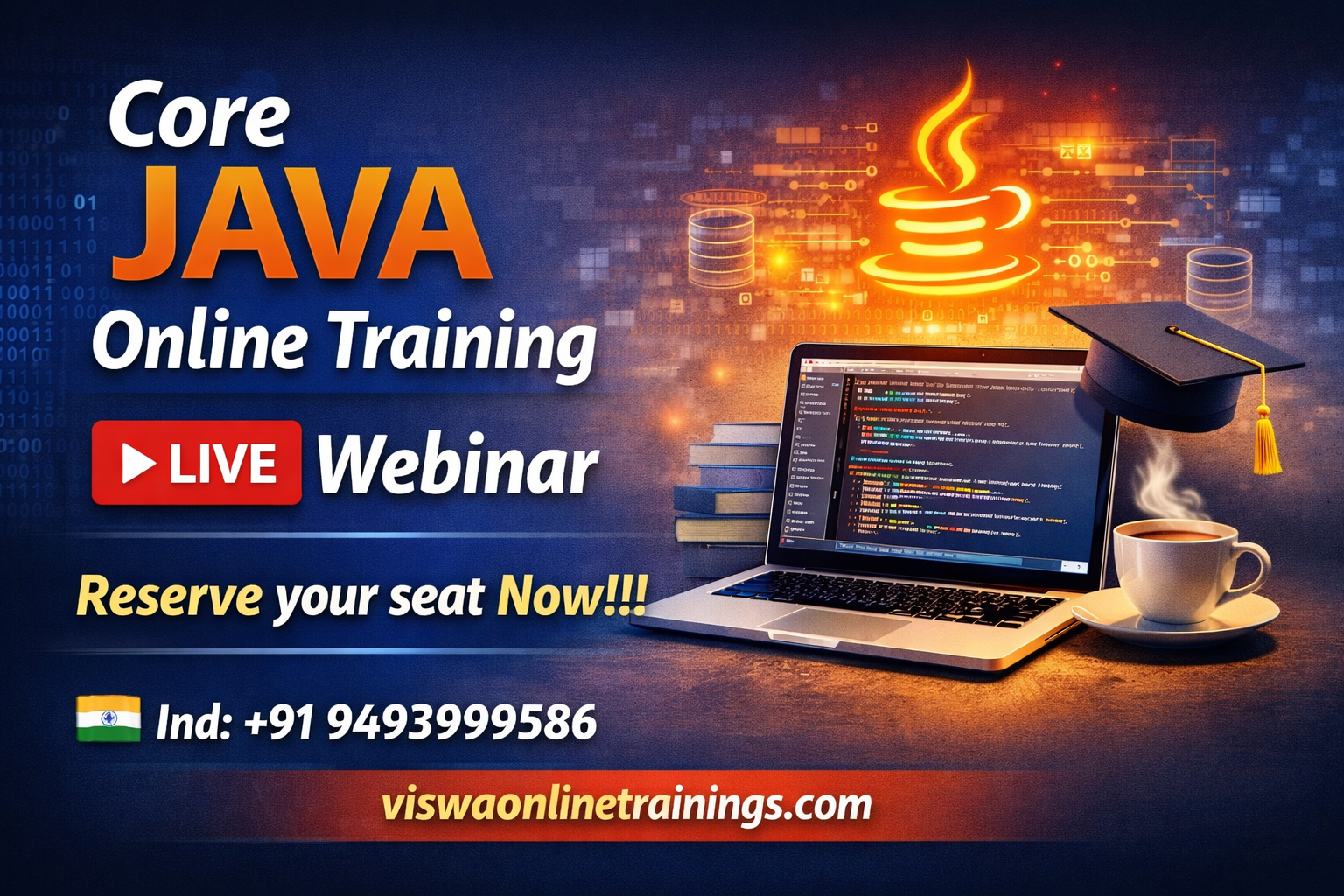 Core JAVA Online Training Institute From Hyderabad India