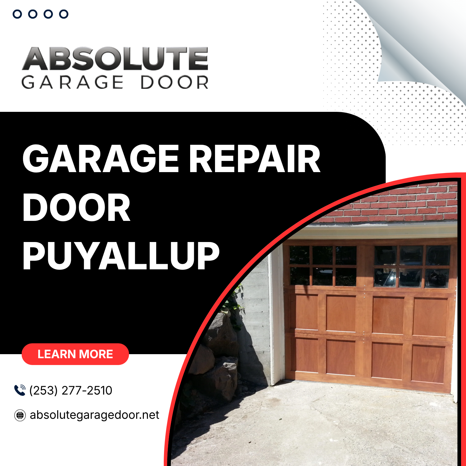 Absolute Garage Door Garage Door Repair & Installation Company in Puyallup, WA