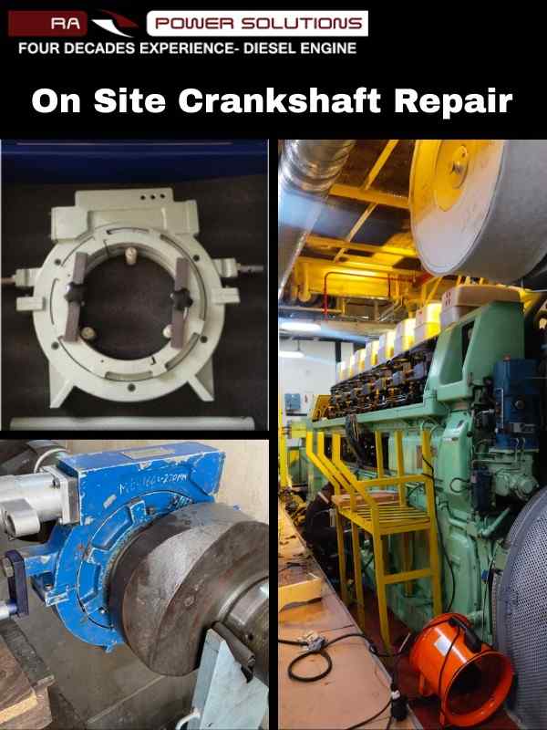 On Site Crankshaft Repair Services | Crankshaft Repair Expert Worldwide