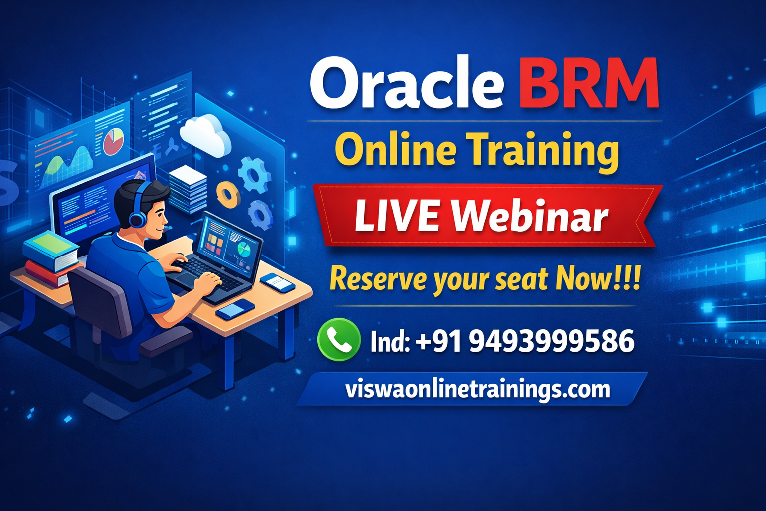 Oracle BRM Online Training Real-time support from India