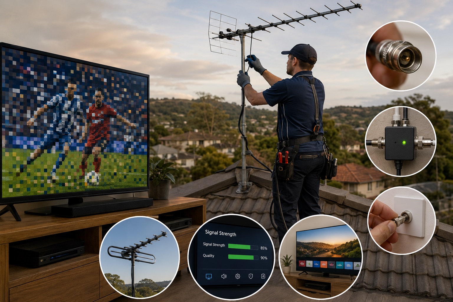 Professional TV Antenna, CCTV & Starlink Services in Balwyn