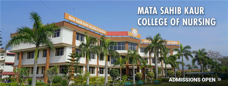 Mata Sahib Kaur College of Nursing