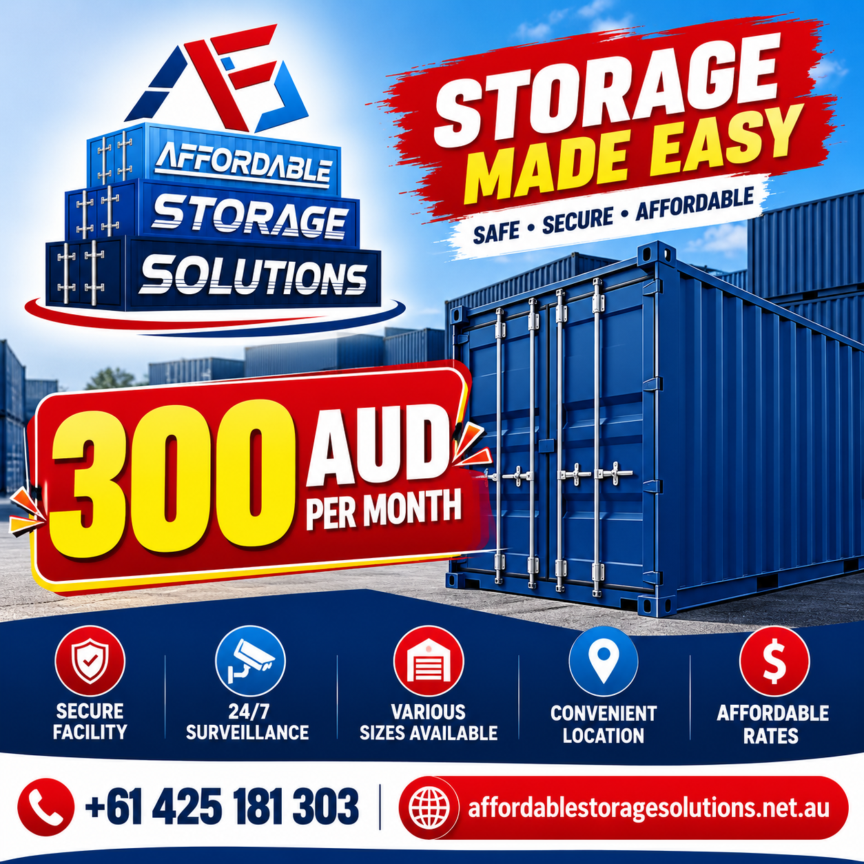 Mobile Container Storage Solutions in Medina – Secure, Convenient & Affordable