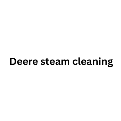 Deere steam cleaning
