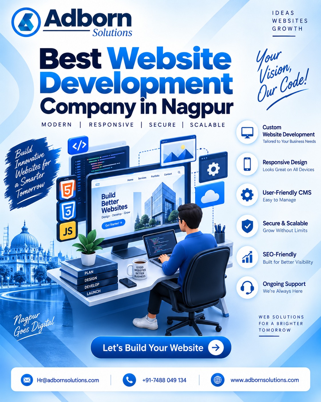 Best Website Development in Nagpur | Professional Web Development
