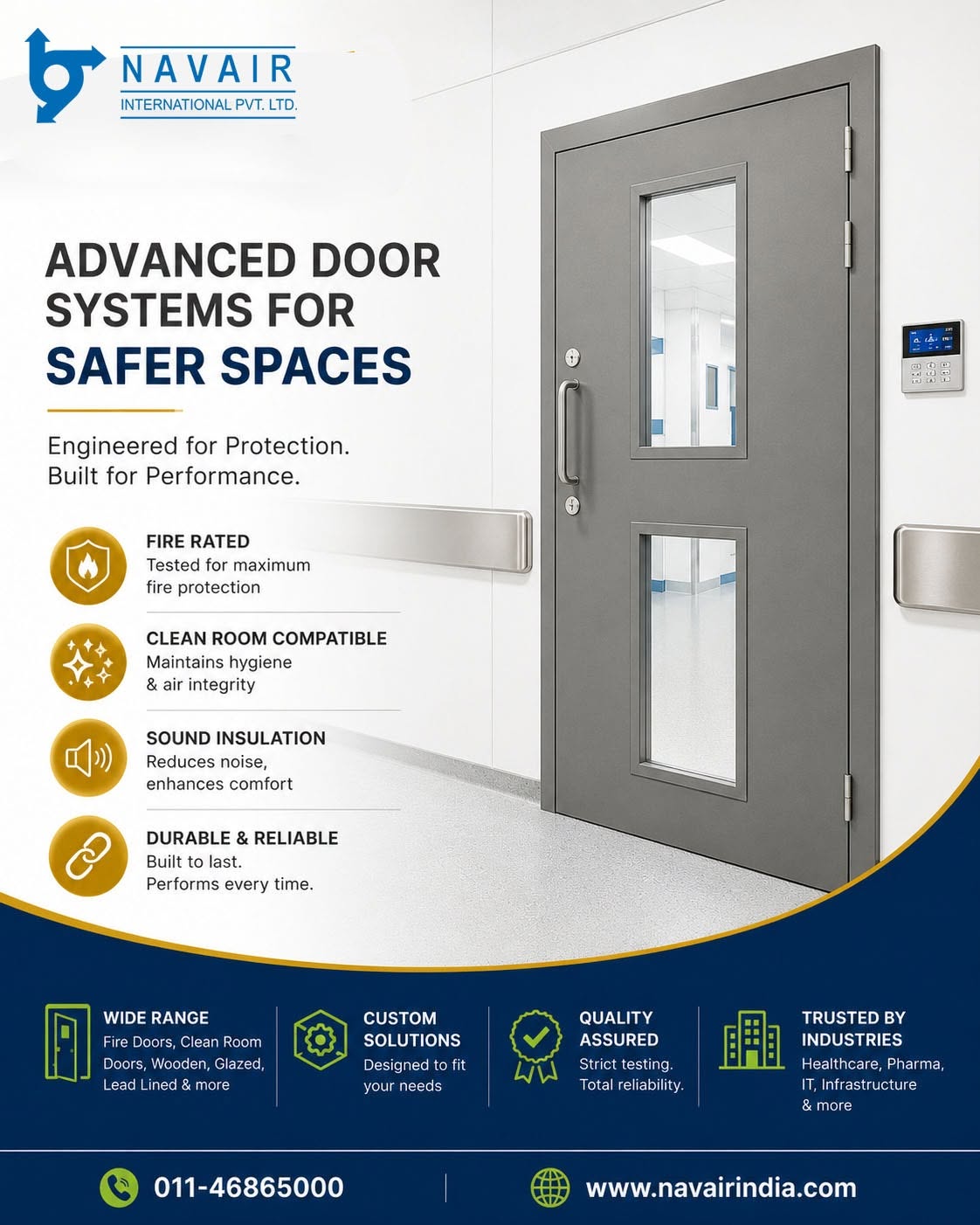 FIRE DOORS MANUFACTURERS - NAVAIR INTERNATIONAL Pvt. Ltd.