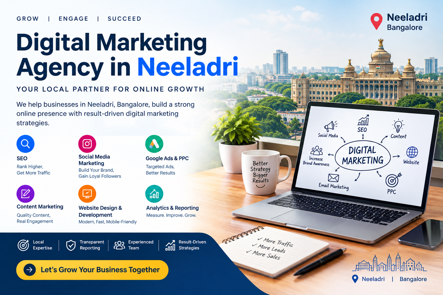 Digital Marketing Agency in Neeladri Bangalore