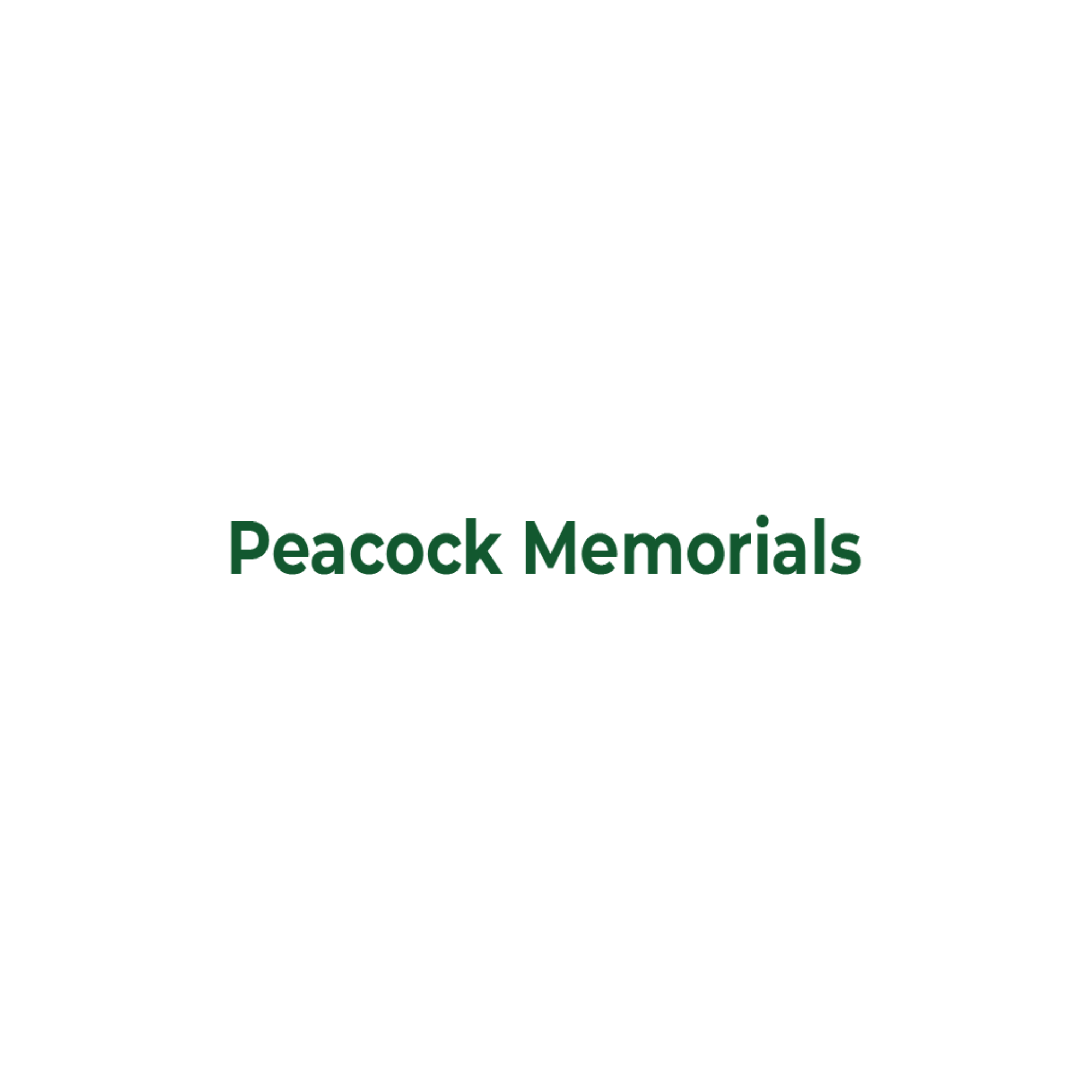 Peacock Memorials Inc