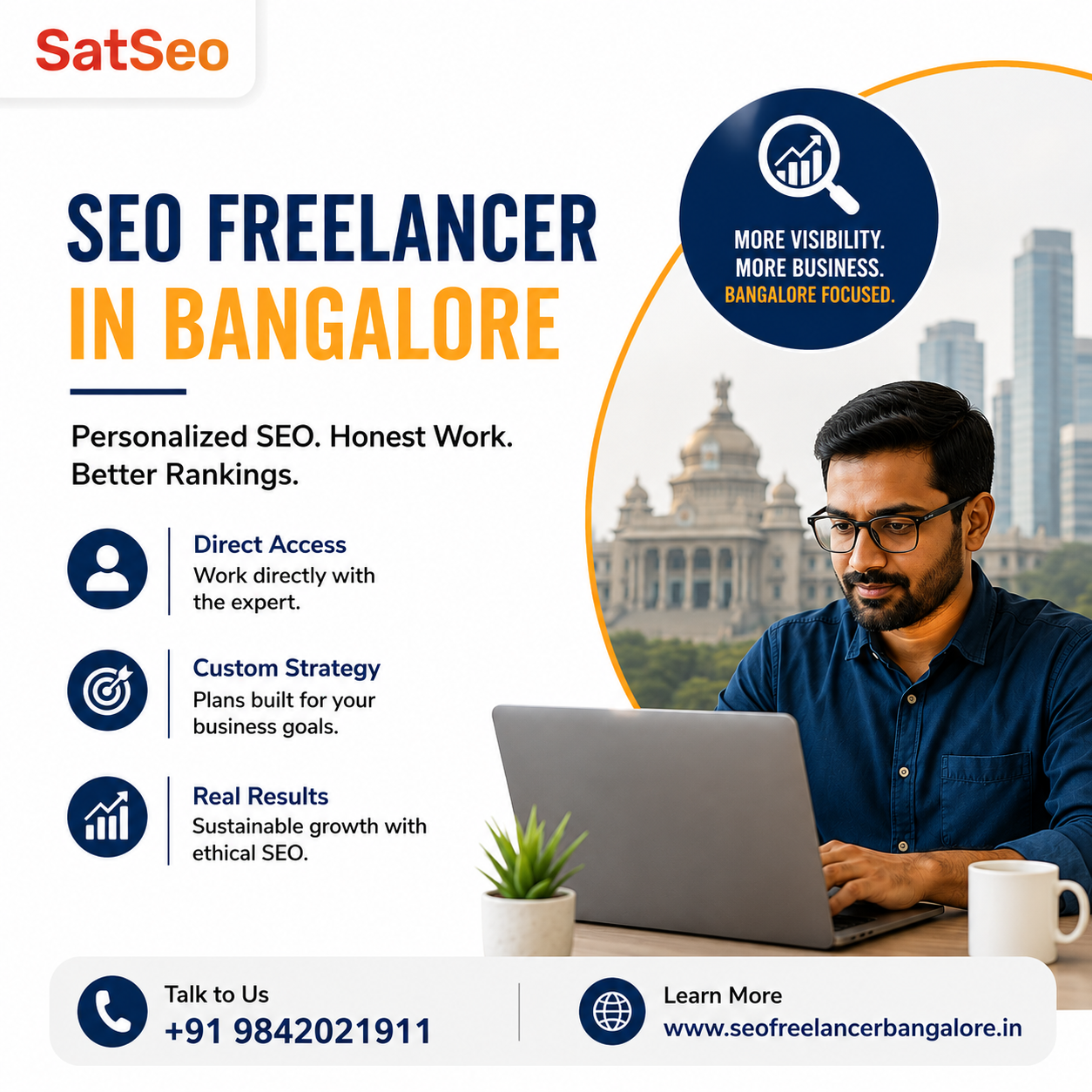 Sathees Kumar – SEO Freelancer in Bangalore | AI & Technical SEO Expert | Seofreelancerbangalore.in