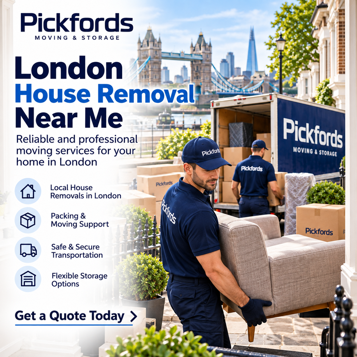 London House Removal Near Me – Professional Moving Services