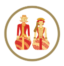 Loro Blonyo Sculptures | Authentic Javanese Traditional Statues