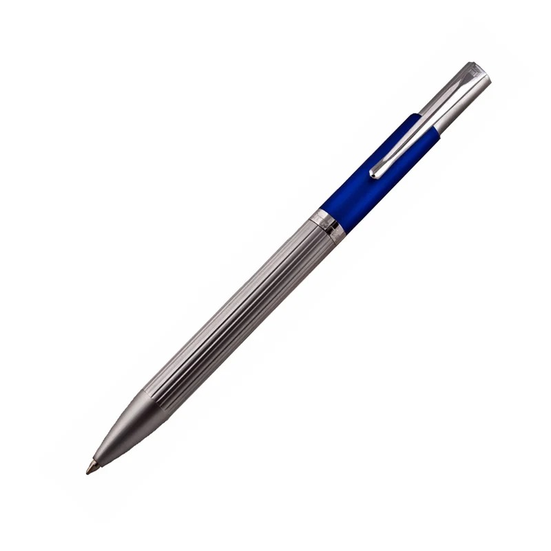 Emonte Diversite Matte Blue Laquer CT Ballpoint Pen