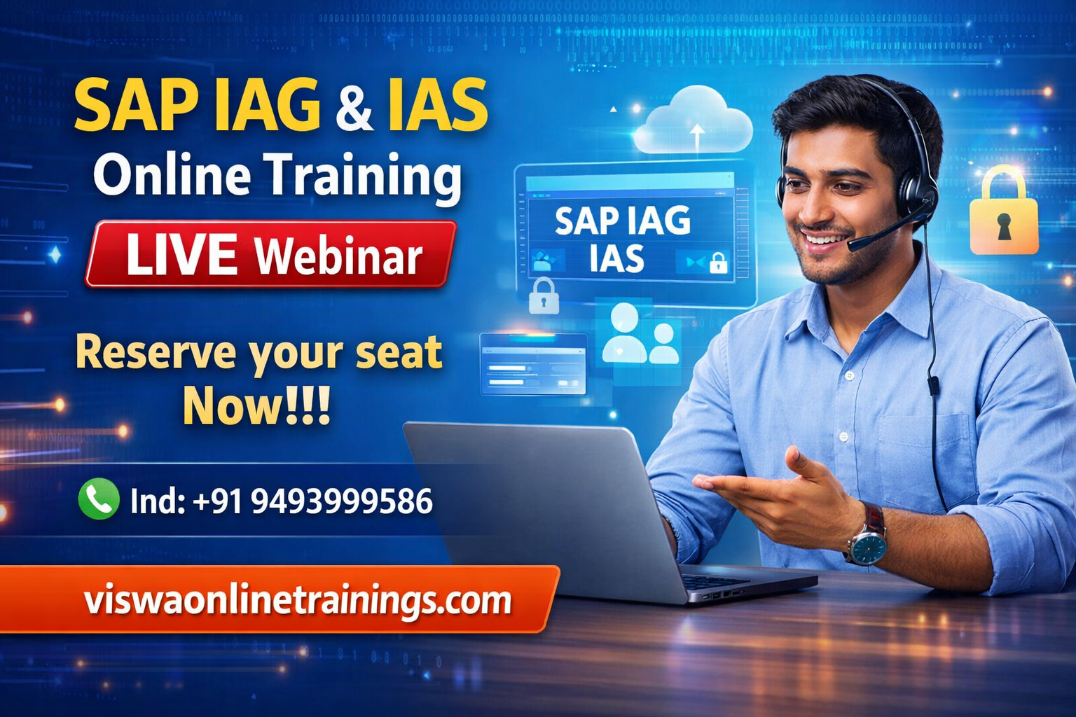 SAP IAG IAS Online Training From Hyderabad India