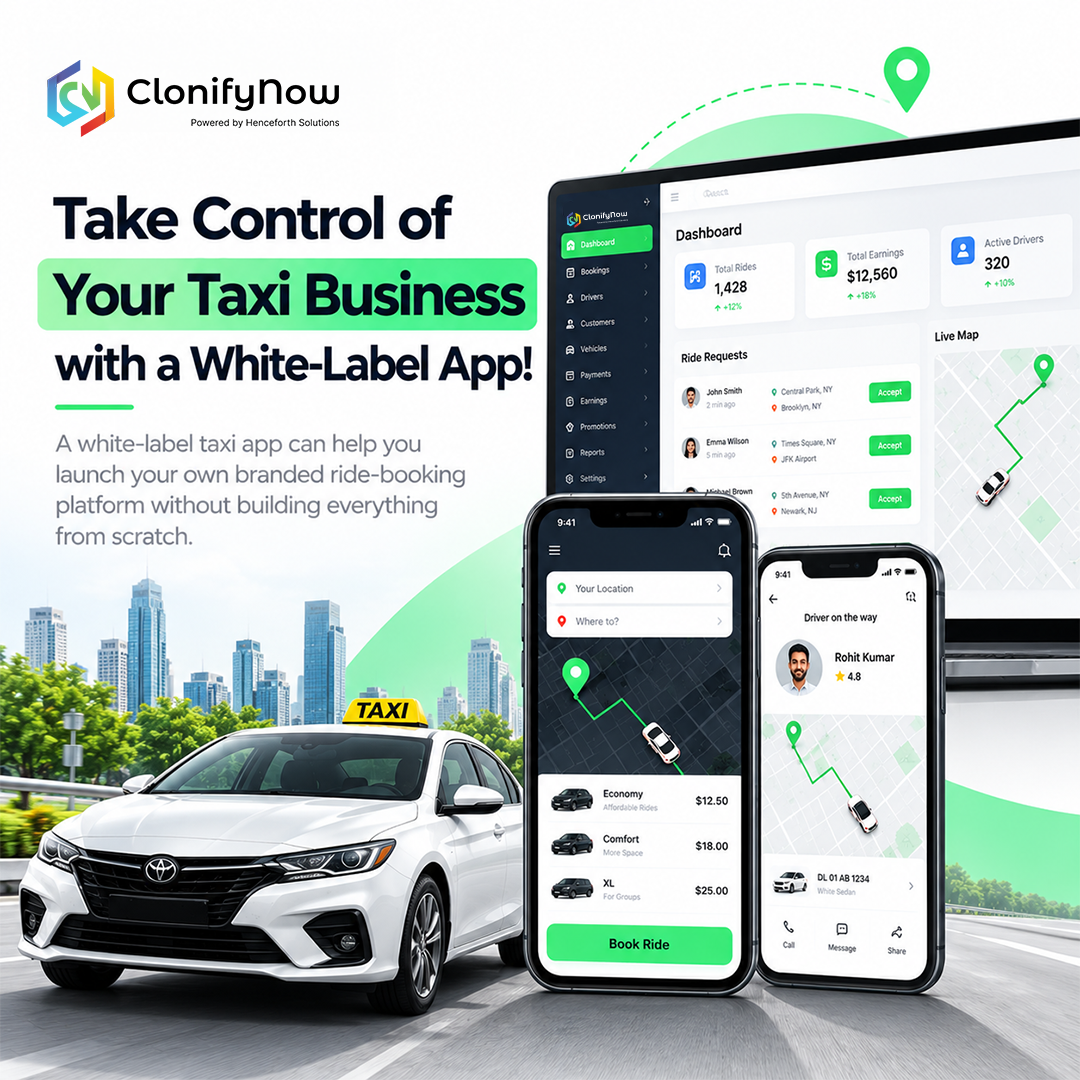 Taxi Booking App Development