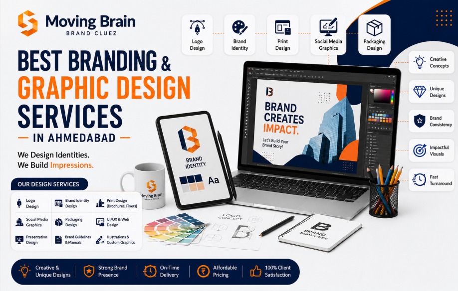 Branding & Graphic Design Services in Ahmedabad