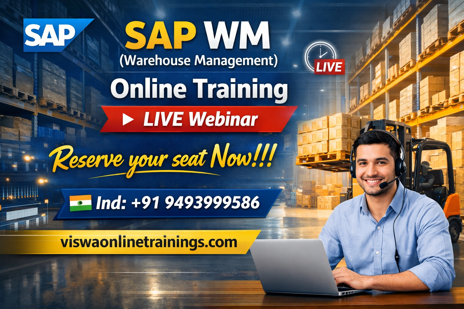 SAP WM Online Coaching Classes In India, Hyderabad