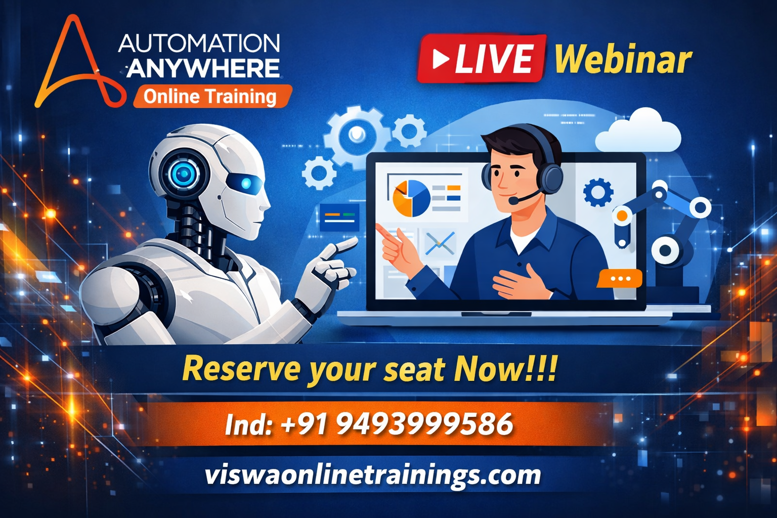 Automation Anywhere Online Training & Real Time Support From India, Hyderabad