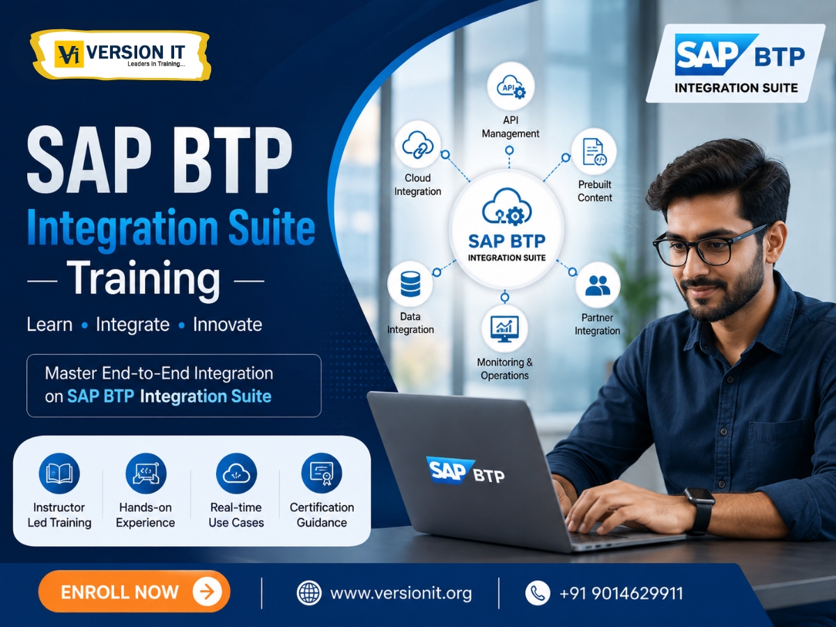SAP BTP Integration Suite Training in Hyderabad – Learn Enterprise Cloud Integration at Version IT
