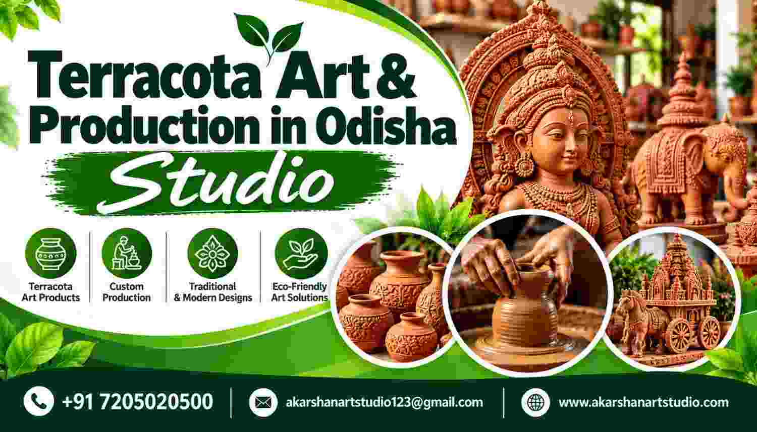 Terracotta Art & Production in Odisha | Akarshan Art Studio