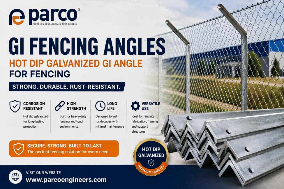 GI Fencing Angles | Hot Dip Galvanized GI Angle for Fencing